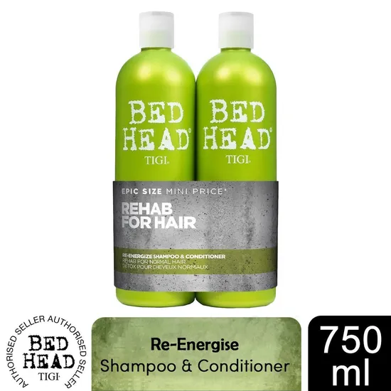 TIGI Bed Head Urban Antidotes Re Energise Tween Set: Shampoo & Conditioner