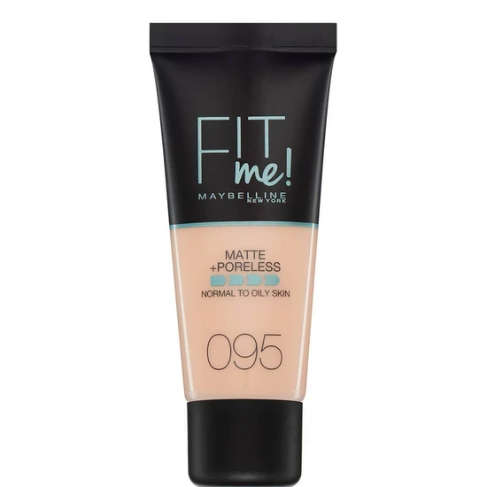 Maybelline New York Fit Me! Matte+Poreless Mattifying Foundation For Normal To Oily Skin Shade 95 Fair Porcelain 30 Ml - Image 5