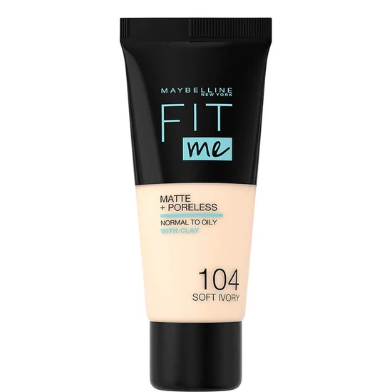 Maybelline Fit Me! Matte & Poreless Foundation 104 Soft Ivory - Image 5