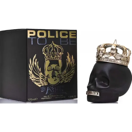Police Men's White/Lavender/Amber To Be King Eau De Toilette Spray 125Ml - Image 9