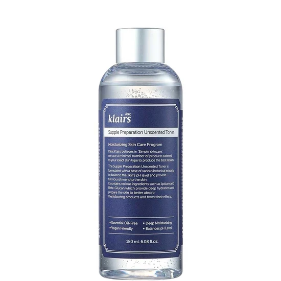 Dear Klairs Supple Preparation Unscented Toner