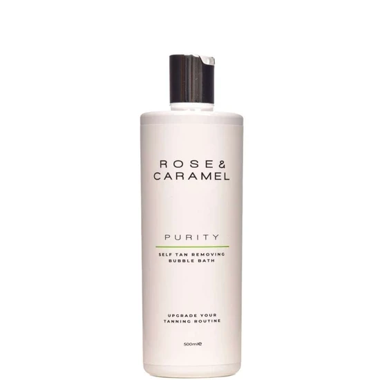 Rose & Caramel Purity Self Tan Removing Bubble Bath