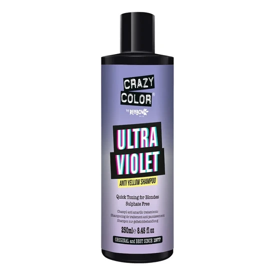 Crazy Color Ultraviolet No Yellow Shampoo