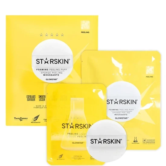STARSKIN Glowstar Foaming Peeling Perfection Puff