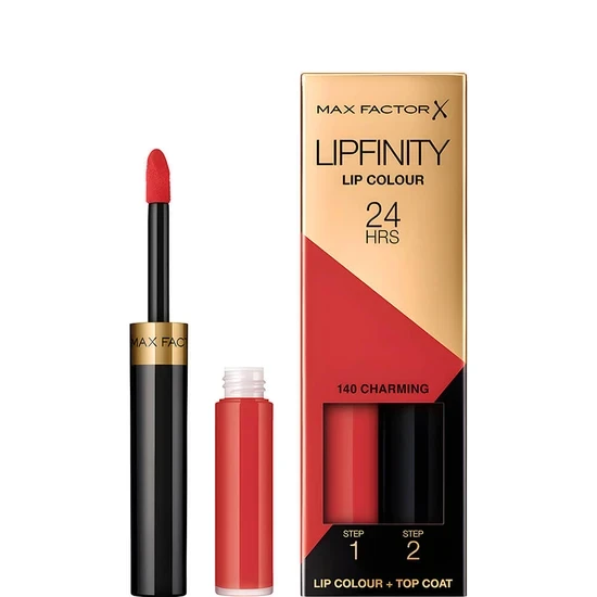 Debenhams Unisex Charming Lipfinity 2-Step Long Lasting Lipstick In - Image 4