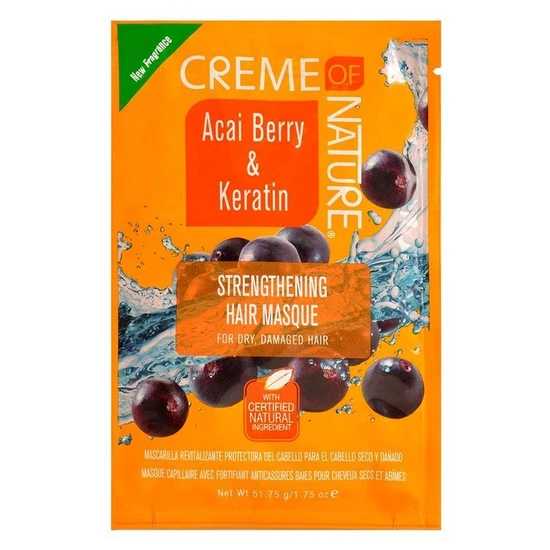Creme Of Nature Acai Berry & Keratin Strengthening Hair Masque
