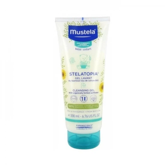 Mustela Stelatopia Cleansing Gel For Atopic-Prone Skin