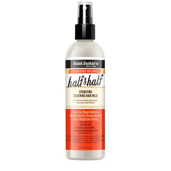 Aunt Jackie's Half & Half Hydrating Silkening Hair Milk
