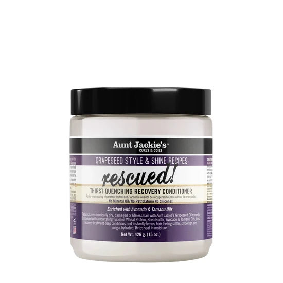 Aunt Jackie's Grapeseed Rescued Thirst Quenching Recovery Conditioner
