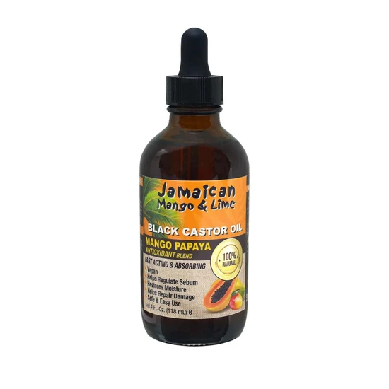 Jamaican Mango and Lime Black Castor Oil Mango Papaya