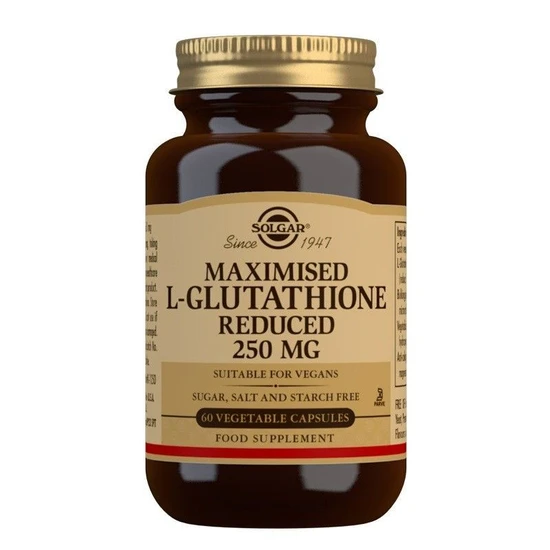 Solgar Amber Maximised L-Glutathione Reduced 250Mg Vegetable Capsules X 60 In | Size: 60 Caps - Image 9