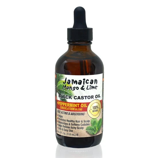 Jamaican Mango and Lime Peppermint Black Castor Oil
