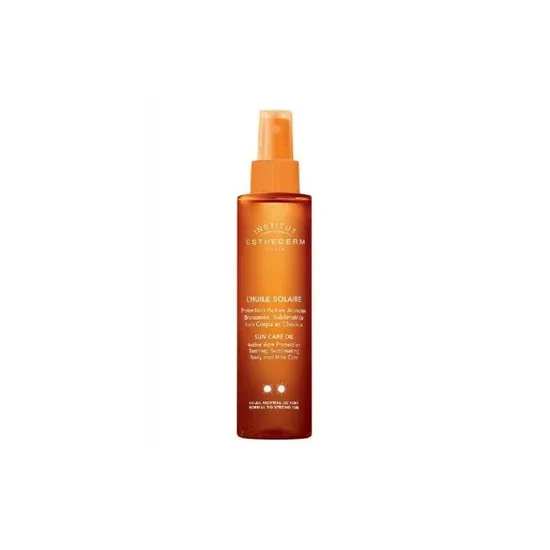 Institut Esthederm Protective Sun Care Oil For Body & Hair Moderate Sun