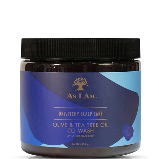 As I Am Dry & Itchy Scalp Care Olive & Tea Tree Oil Co Wash
