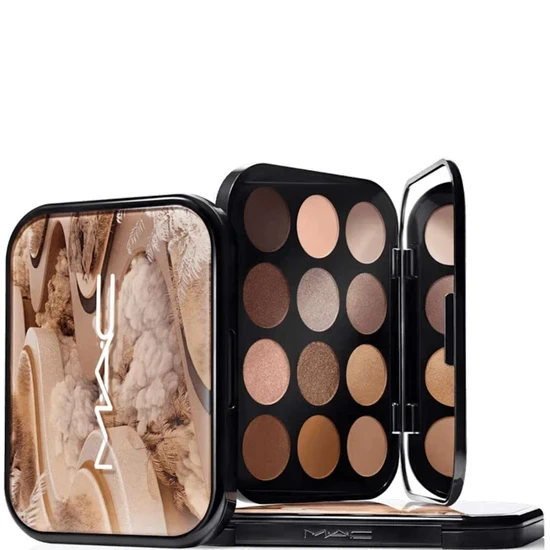 Mac Cosmetics Multicolor Connect In Colour Eyeshadow Palette, Unfiltered Nudes | Size: 12.2G - Image 3
