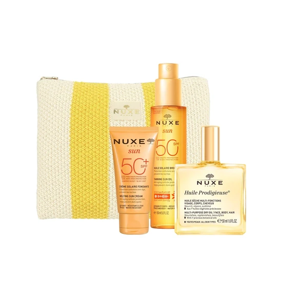 Nuxe Summer Essentials Set With Beach Pouch