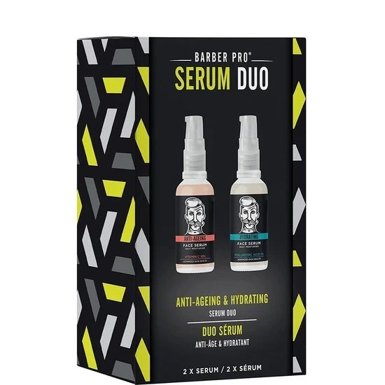 Barber Pro Multicolor Men's Serum Duo - Anti-Ageing & Hydrating - Image 2