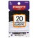 Kiss Black & White 20 Maximum Hold Elastic 3 mm