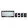 Mustang Ford Gift Set 20ml Red Eau De Toilette + 20ml White Eau De Toilette + 20ml Blue Eau De Toilette + 20ml Black Eau De Toilette