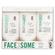 Billy Jealousy Face3some Kit: Face Moisturiser 88ml + Exfoliating Facial Cleanser 88ml + Gentle Daily Facial Cleanser 88ml 3pcs