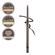 delilah Eye Line Long-Wear Retractable Pencil Coal