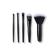 Mii Cosmetics 5-Piece Mini Makeup Brush Set