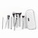 BEAUTICAL METAL GLAM Makeup Brush Set