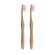 Dr Botanicals Bamboo Toothbrush Pink Twin Value Savings Pack
