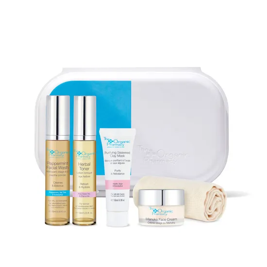 The Organic Pharmacy Clear Skin Care Kit