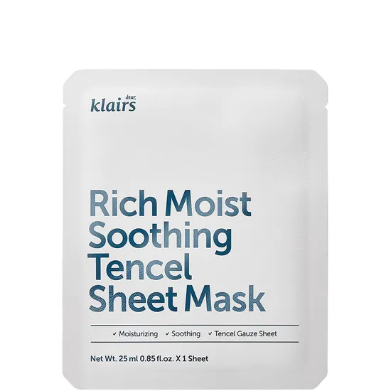 Dear Klairs Rich Moist Soothing Tencel Sheet Mask
