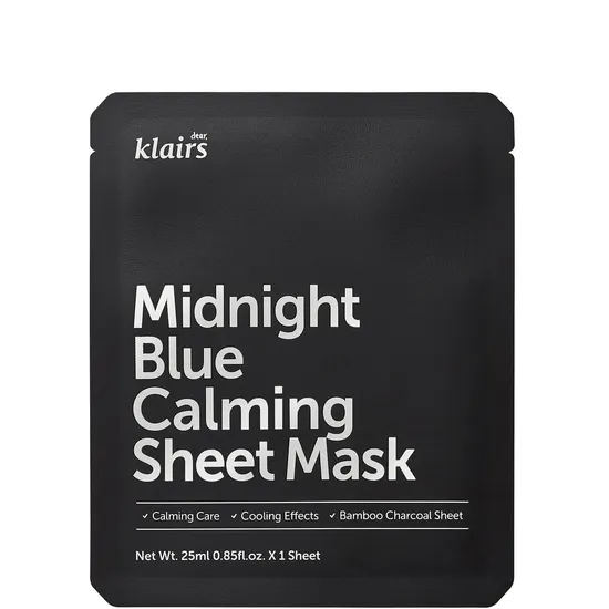 Dear Klairs Midnight Blue Calming Sheet Mask
