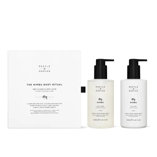 Pestle & Mortar Nimbu Body Ritual Set