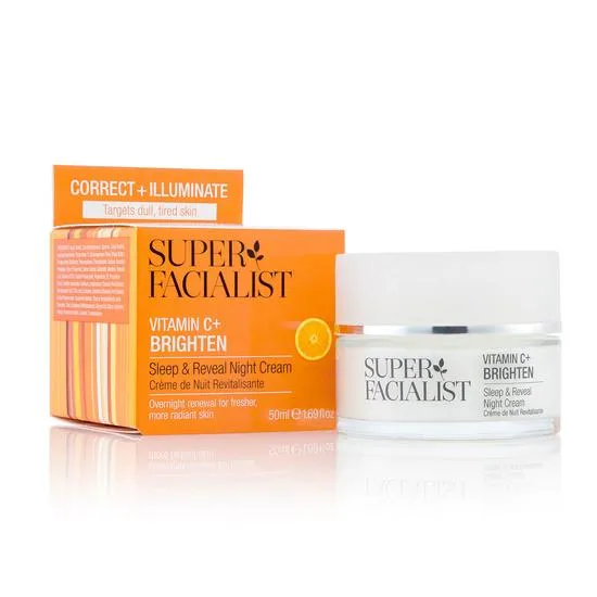 Super Facialist Vitamin C + Brighten Sleep & Reveal Night Cream