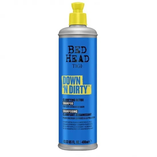 TIGI Bed Head Down N Dirty Clarifying Detox Shampoo For City-Stressed Hair