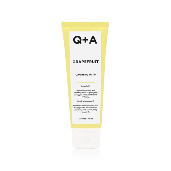 Q+A Grapefruit Cleansing Balm