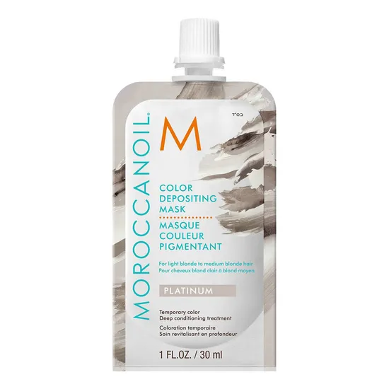 Moroccanoil Colour Depositing Mask Mini: Platinum