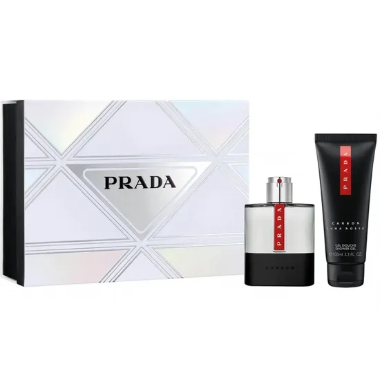 Prada Luna Rossa Carbon Eau De Toilette Gift Set
