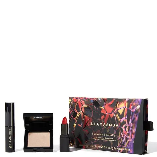 Illamasqua Bathroom Touch-Up Eye, Lip & Cheek Set