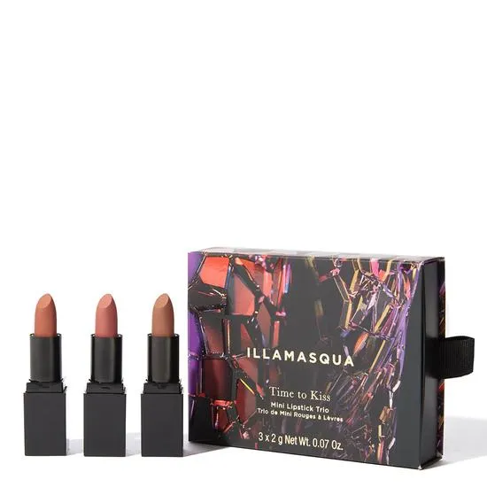 Illamasqua Time To Kiss Mini Lipstick Trio