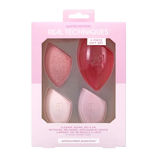 Real Techniques Cleanse, Blend, Set & Go Kit