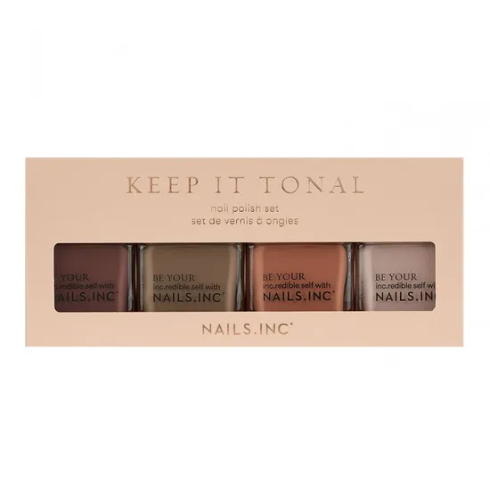 Nails Inc Keep It Tonal Nail Polish Set