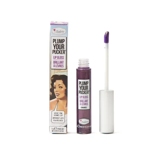 Thebalm Plump Your Pucker Lip Gloss Shimmering Violet