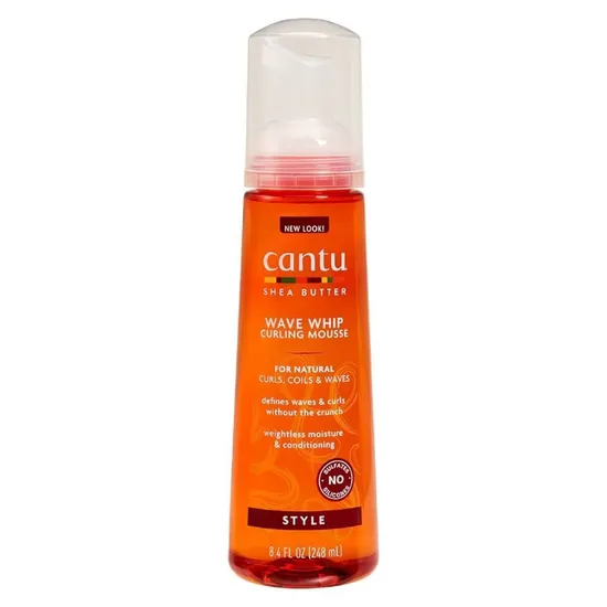 Cantu For Natural Hair Wave Whip Curling Mousse