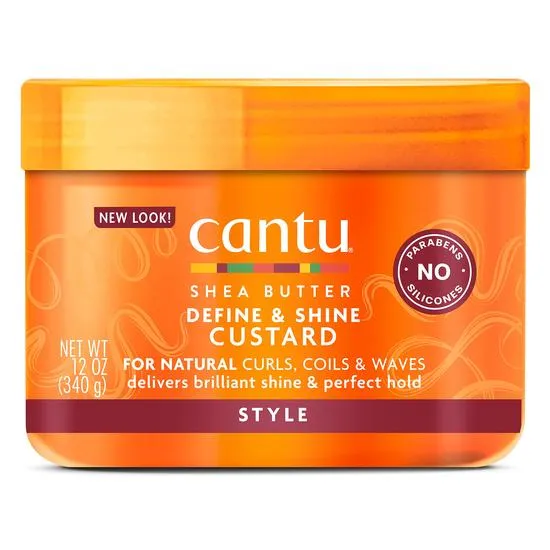 Cantu For Natural Hair Define & Shine Custard