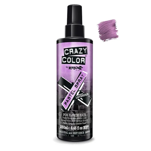 Crazy Color Pastel Spray Temporary Hair Dye Lavender