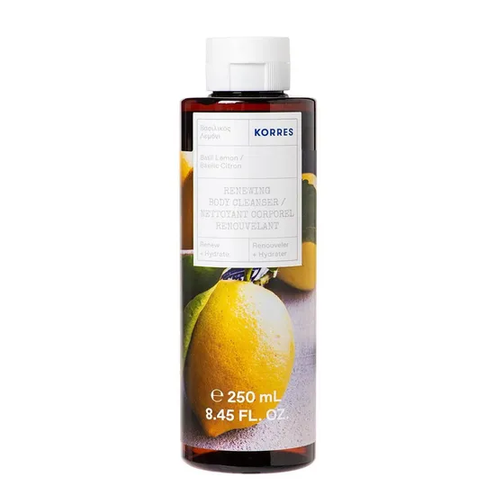 Korres Basil Lemon Renewing Body Cleanser