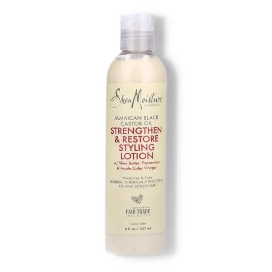 Shea Moisture Jamaican Black Castor Oil Strengthen Grow & Restore Styling Lotion