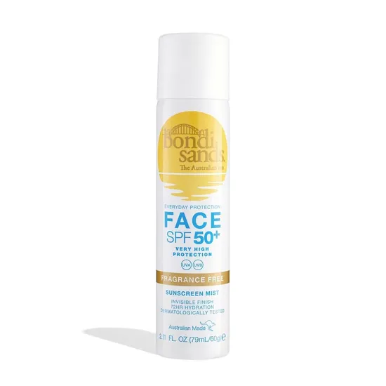 Bondi Sands SPF 50+ Fragrance Free Sunscreen Face Mist