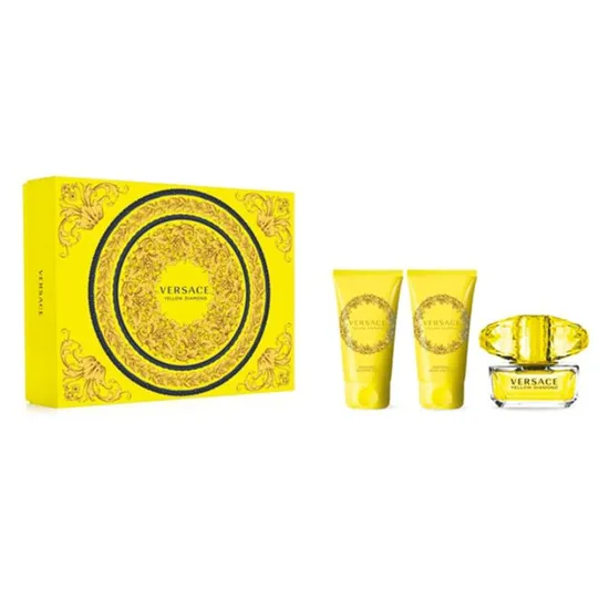 Versace Yellow Diamond Eau De Toilette Gift Set