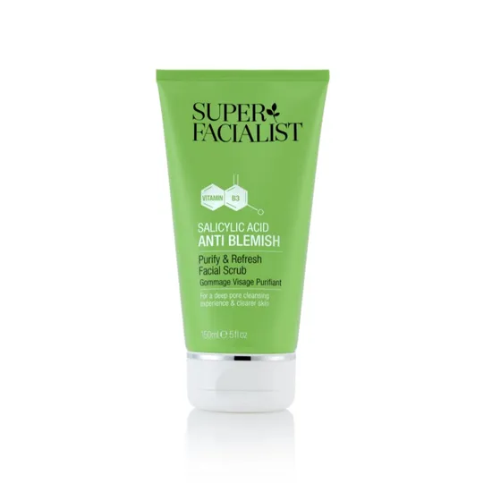 Super Facialist Salicylic Acid Anti Blemish Purify & Refresh Facial Scrub